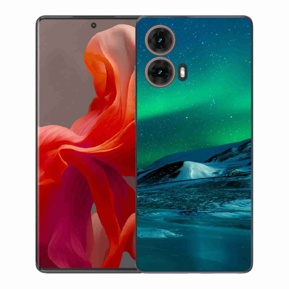 Gélový kryt mmCase na Motorola Moto G85 5G - polárna žiara
