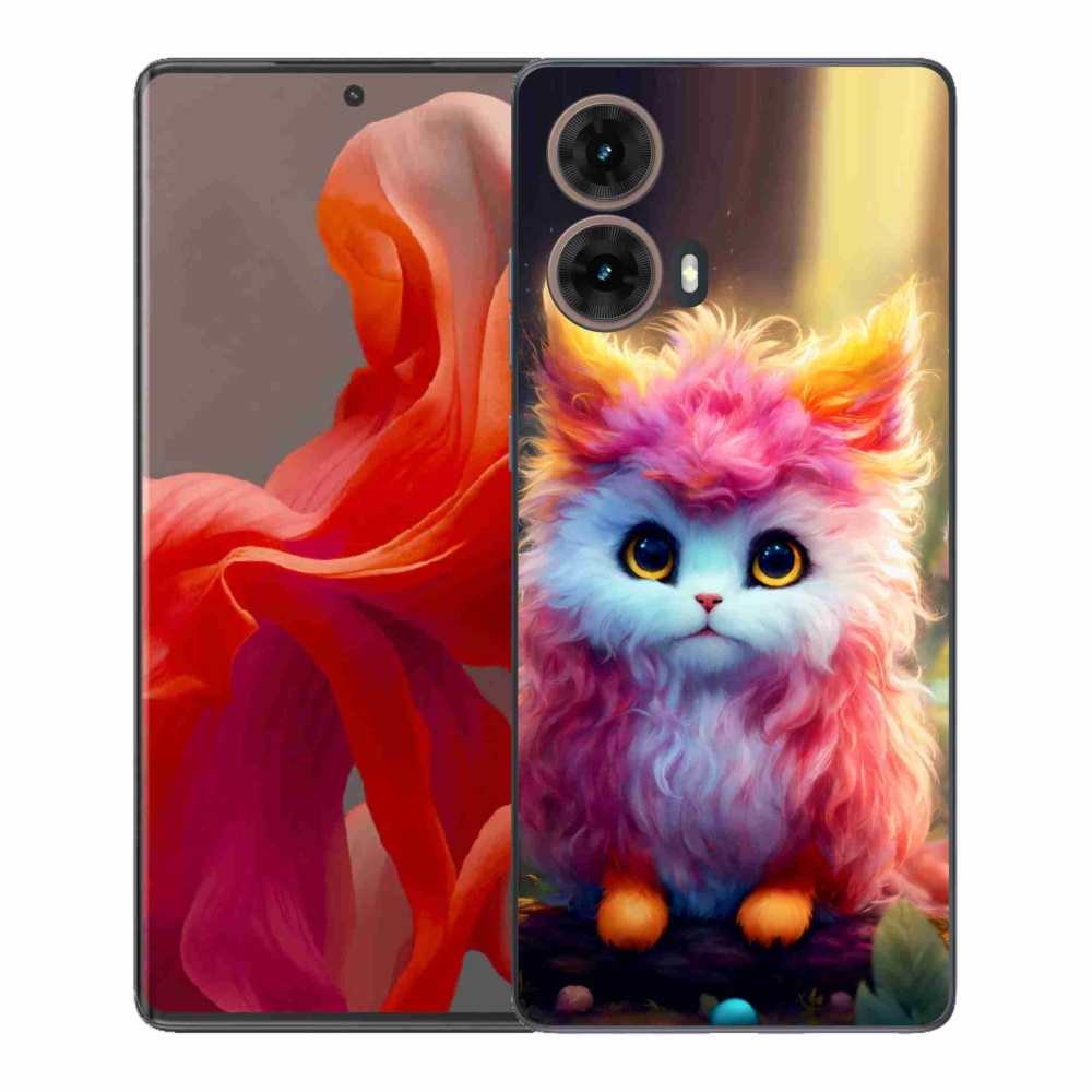 Gélový kryt mmCase na Motorola Moto G85 5G - roztomilé mačiatko 5