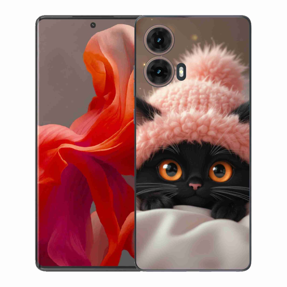 Gélový kryt mmCase na Motorola Moto G85 5G - roztomilé mačiatko 7