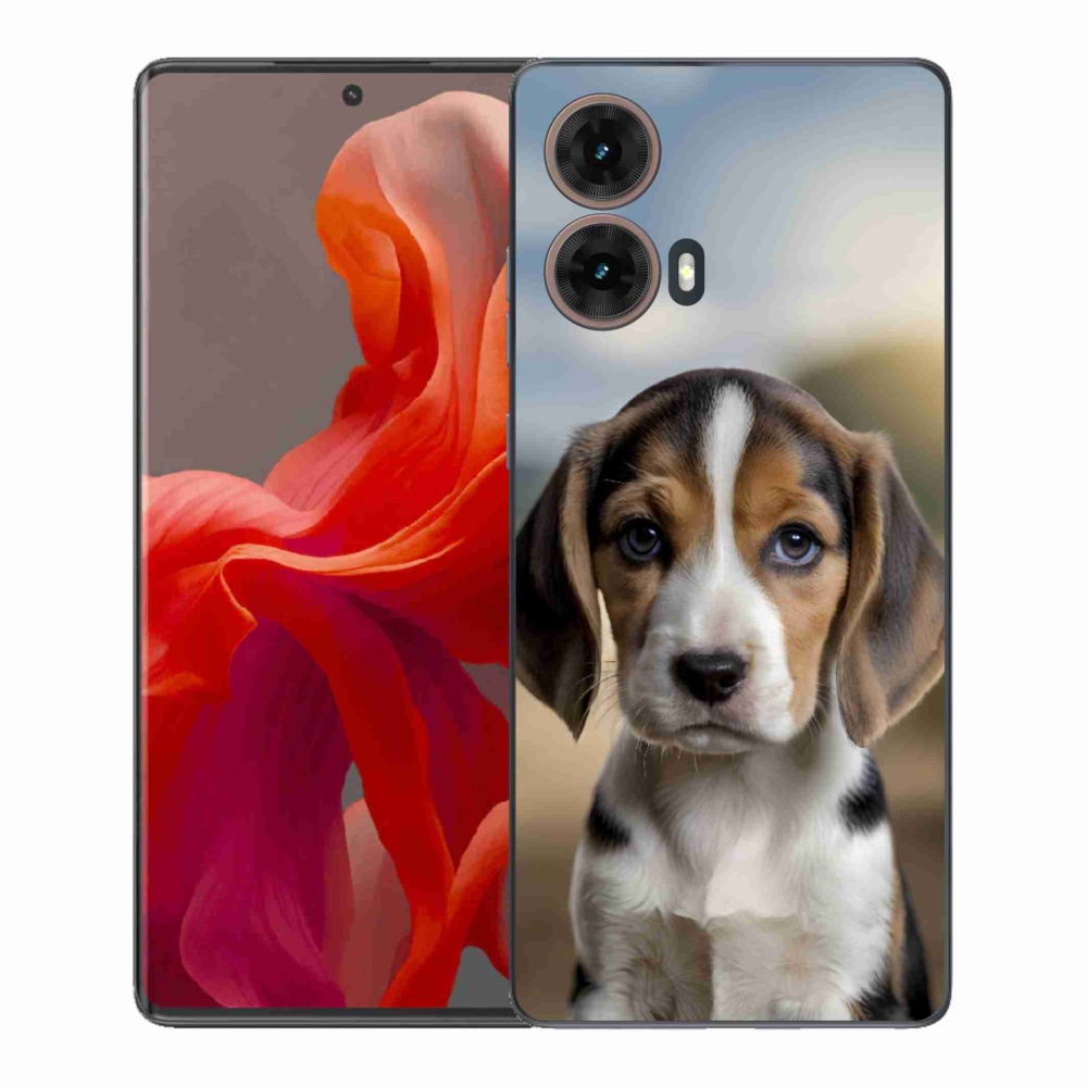 Gélový kryt mmCase na Motorola Moto G85 5G - roztomilý bígl