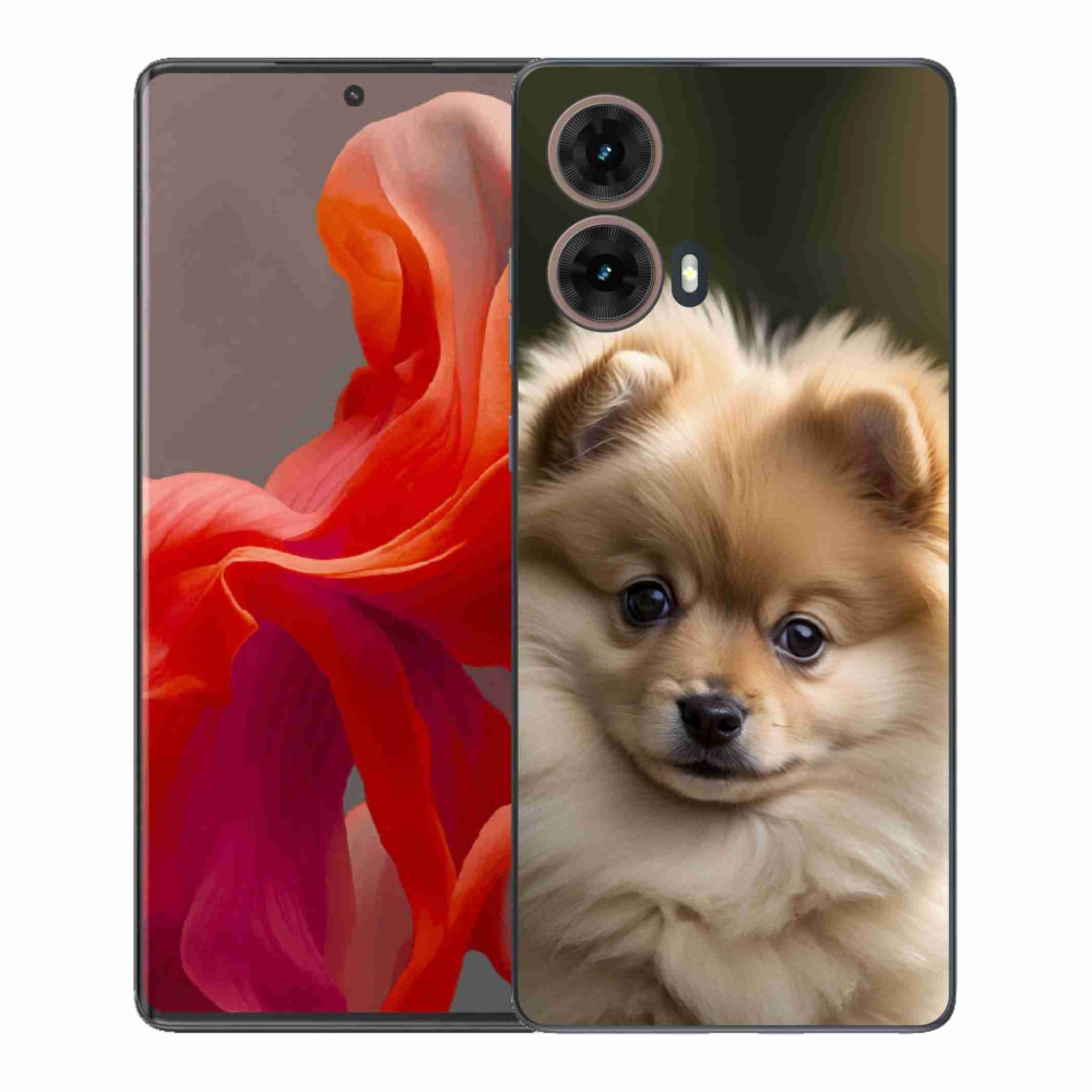 Gélový kryt mmCase na Motorola Moto G85 5G - roztomilý pomeranian 2