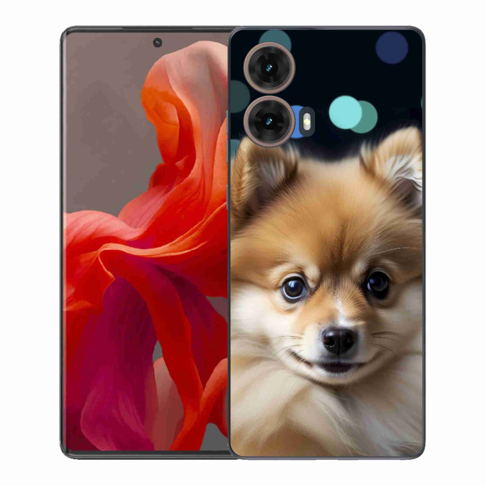 Gélový kryt mmCase na Motorola Moto G85 5G - roztomilý pomeranian