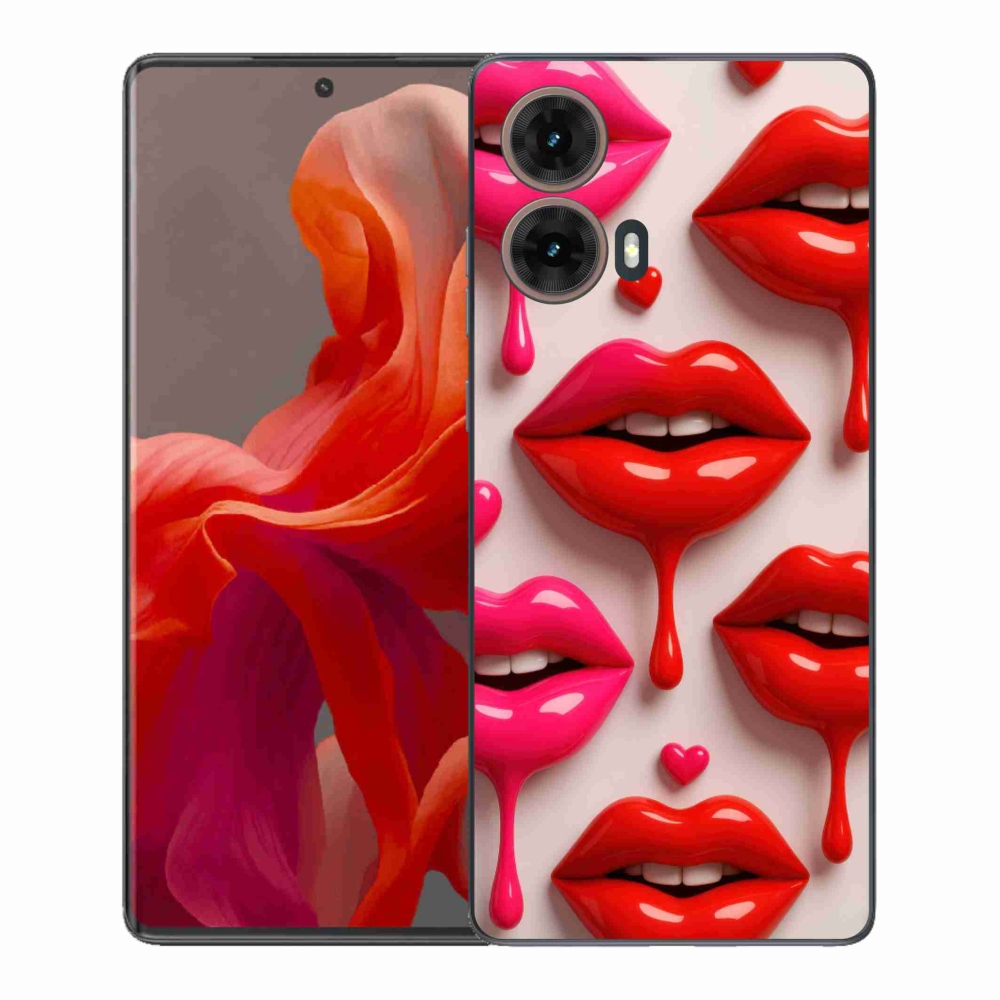 Gélový kryt mmCase na Motorola Moto G85 5G - pery 2