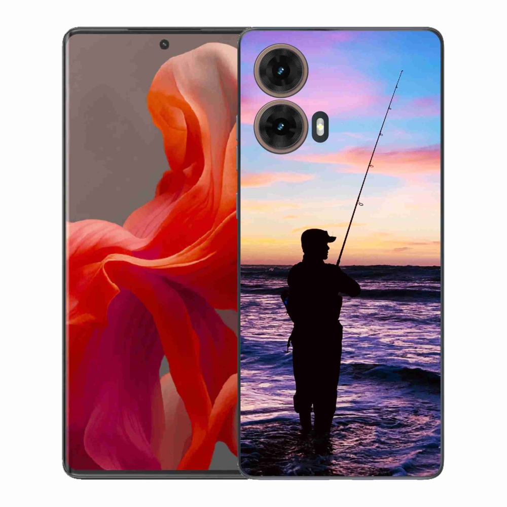 Gélový kryt mmCase na Motorola Moto G85 5G - rybárčenie 1