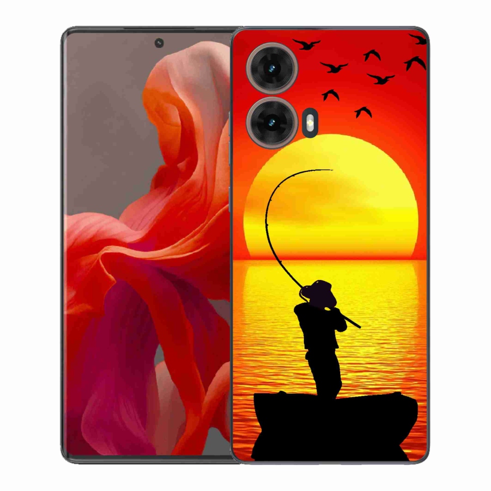 Gélový kryt mmCase na Motorola Moto G85 5G - rybárčenie