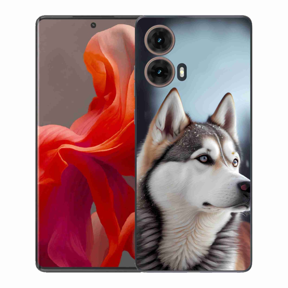 Gélový kryt mmCase na Motorola Moto G85 5G - sibírsky husky