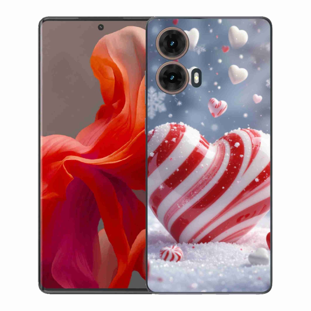 Gélový kryt mmCase na Motorola Moto G85 5G - sladké srdce