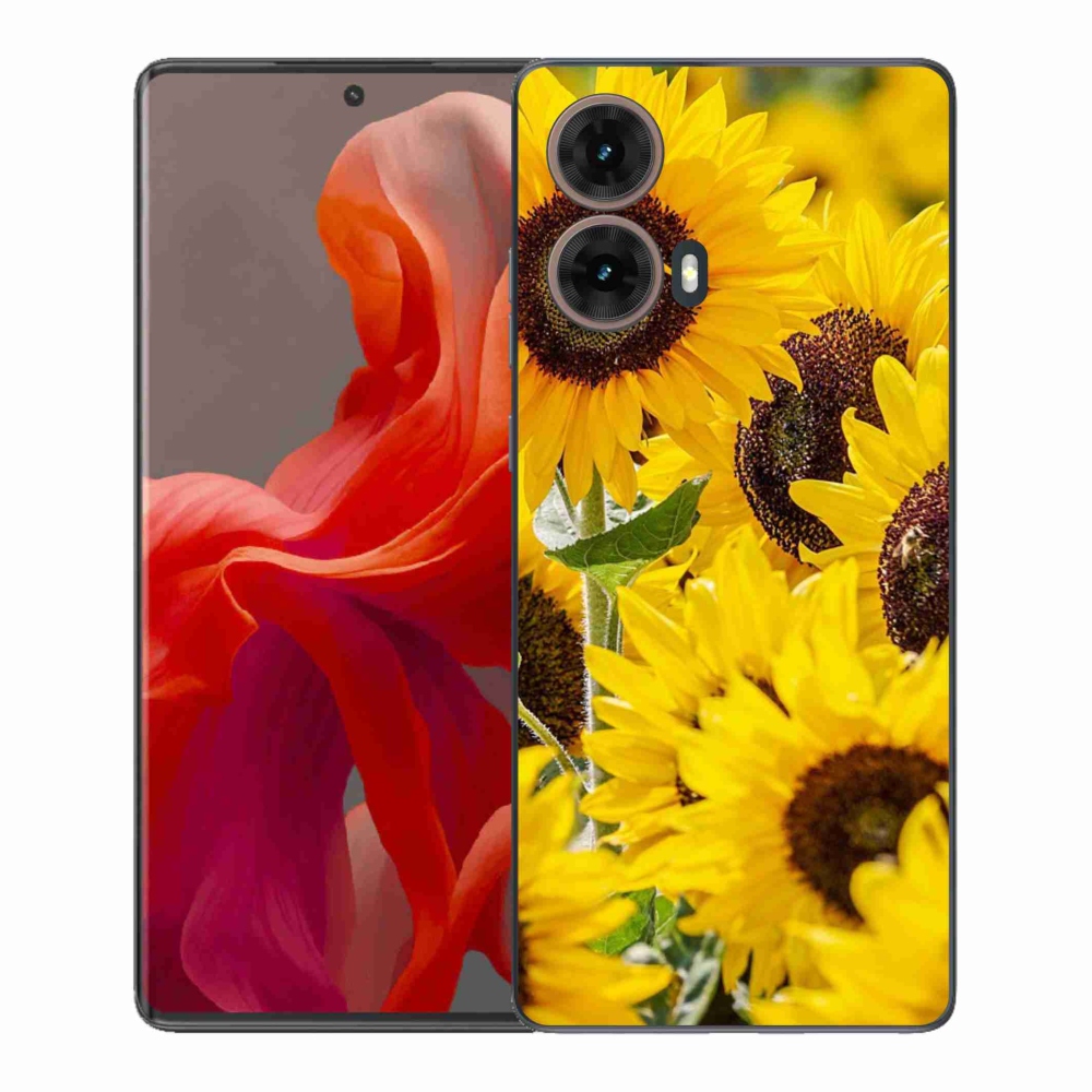 Gélový kryt mmCase na Motorola Moto G85 5G - slnečnica