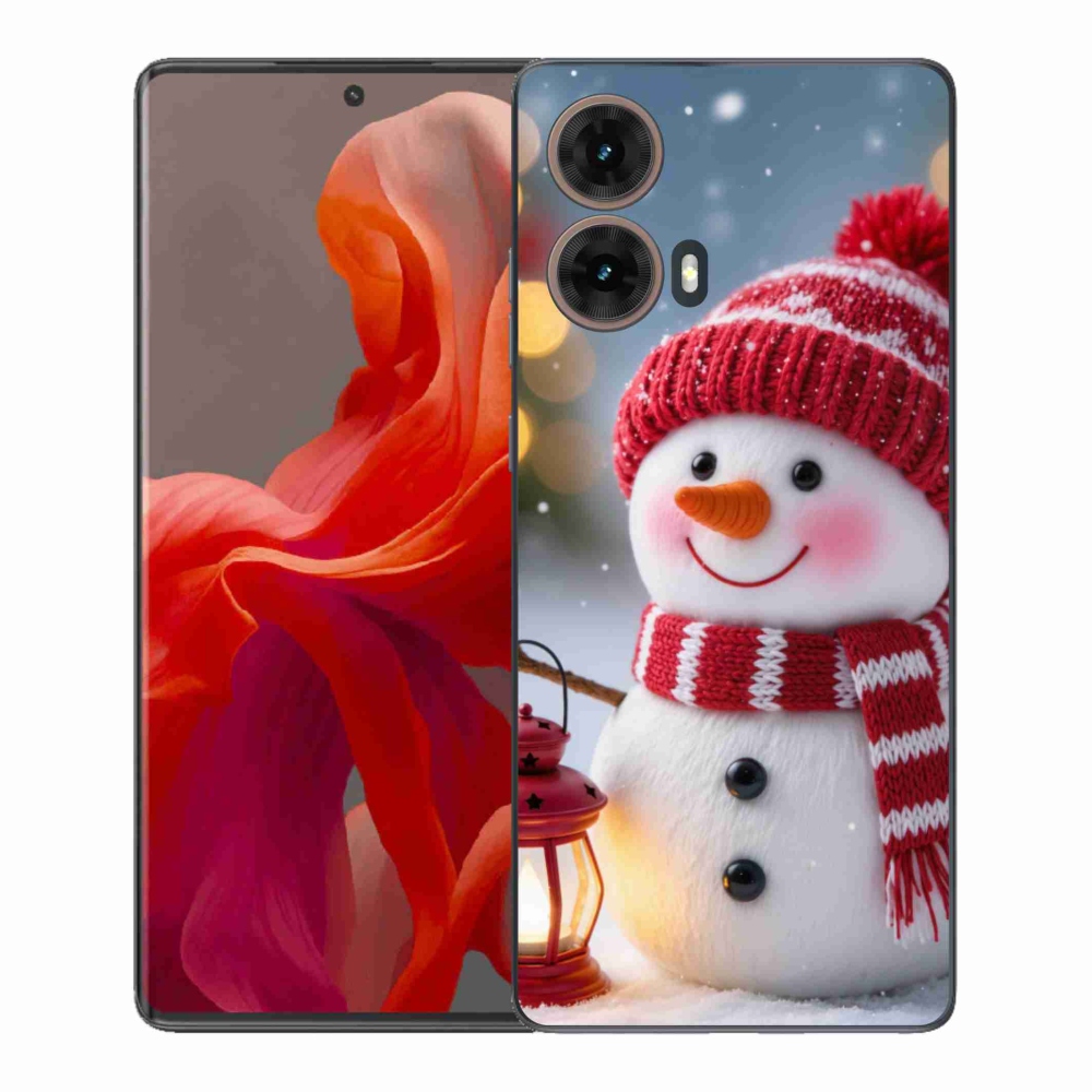 Gélový kryt mmCase na Motorola Moto G85 5G - snehuliak 2
