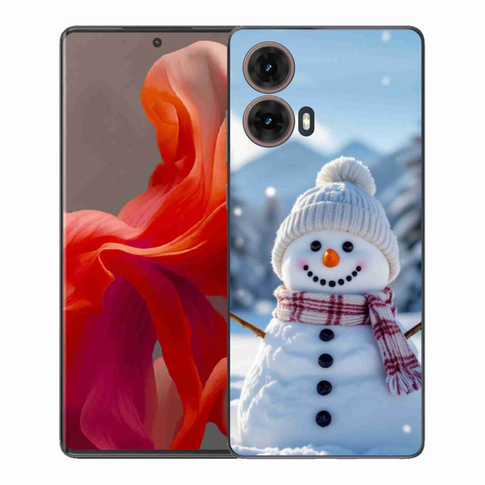 Gélový kryt mmCase na Motorola Moto G85 5G - snehuliak 3