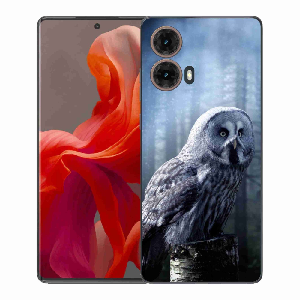 Gélový kryt mmCase na Motorola Moto G85 5G - sova