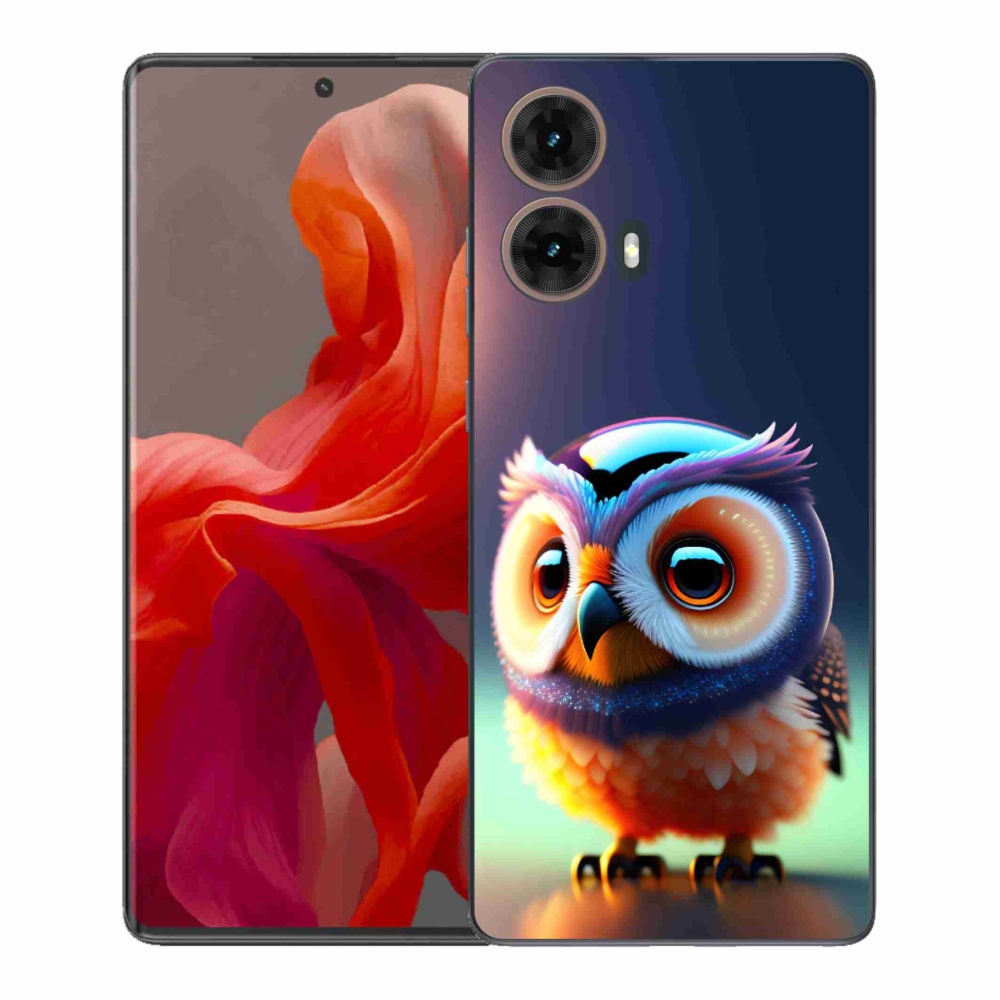 Gélový kryt mmCase na Motorola Moto G85 5G - sovička