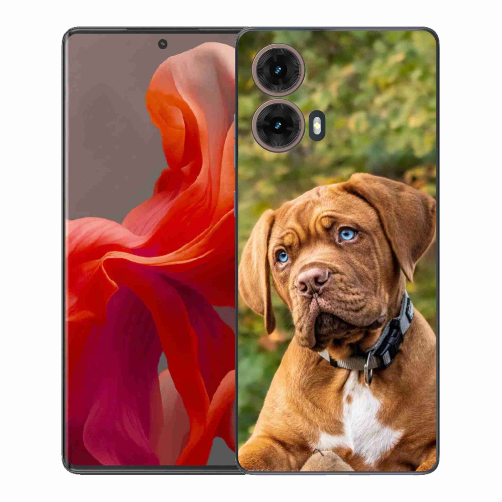 Gélový kryt mmCase na Motorola Moto G85 5G - šteňa