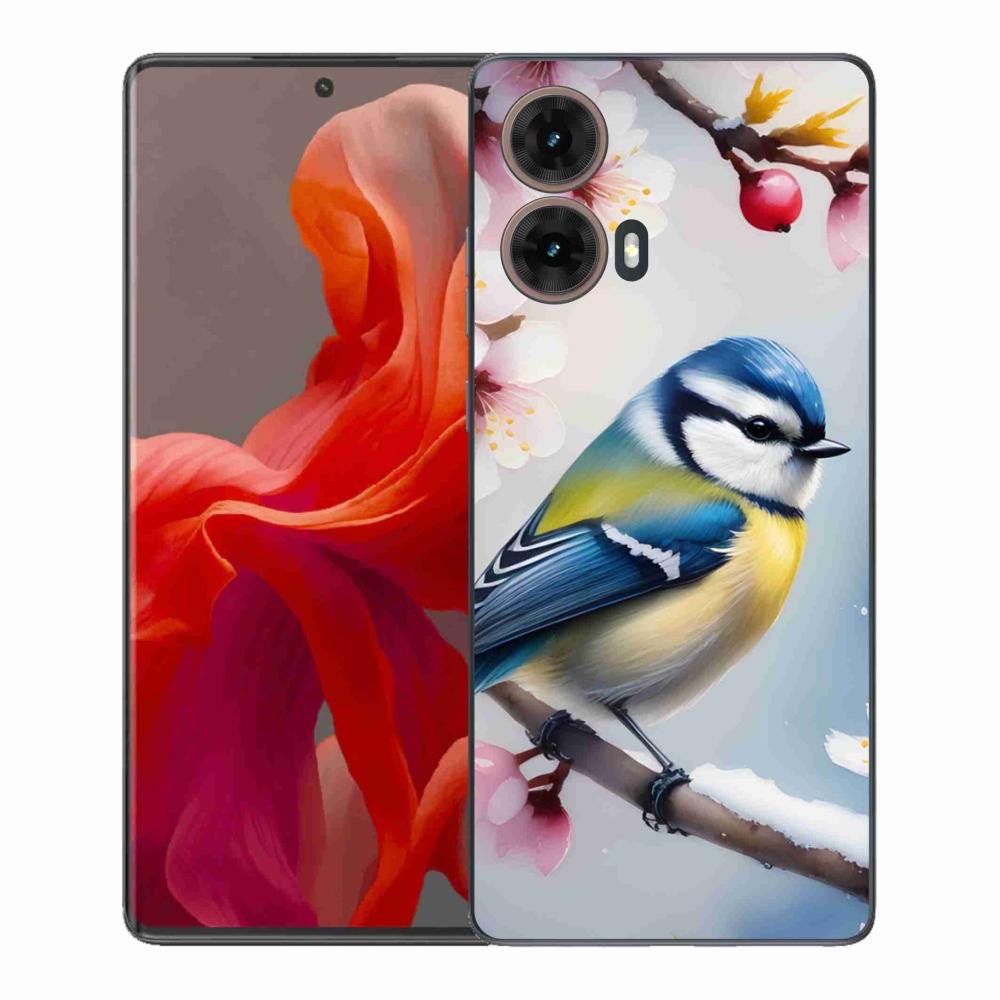 Gélový kryt mmCase na Motorola Moto G85 5G - sýkorka