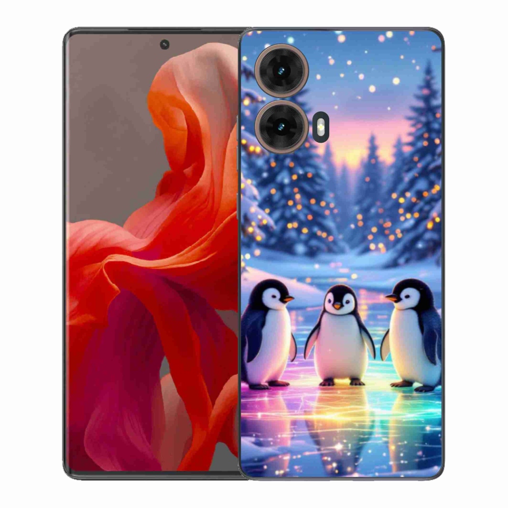 Gélový kryt mmCase na Motorola Moto G85 5G - tučniaky