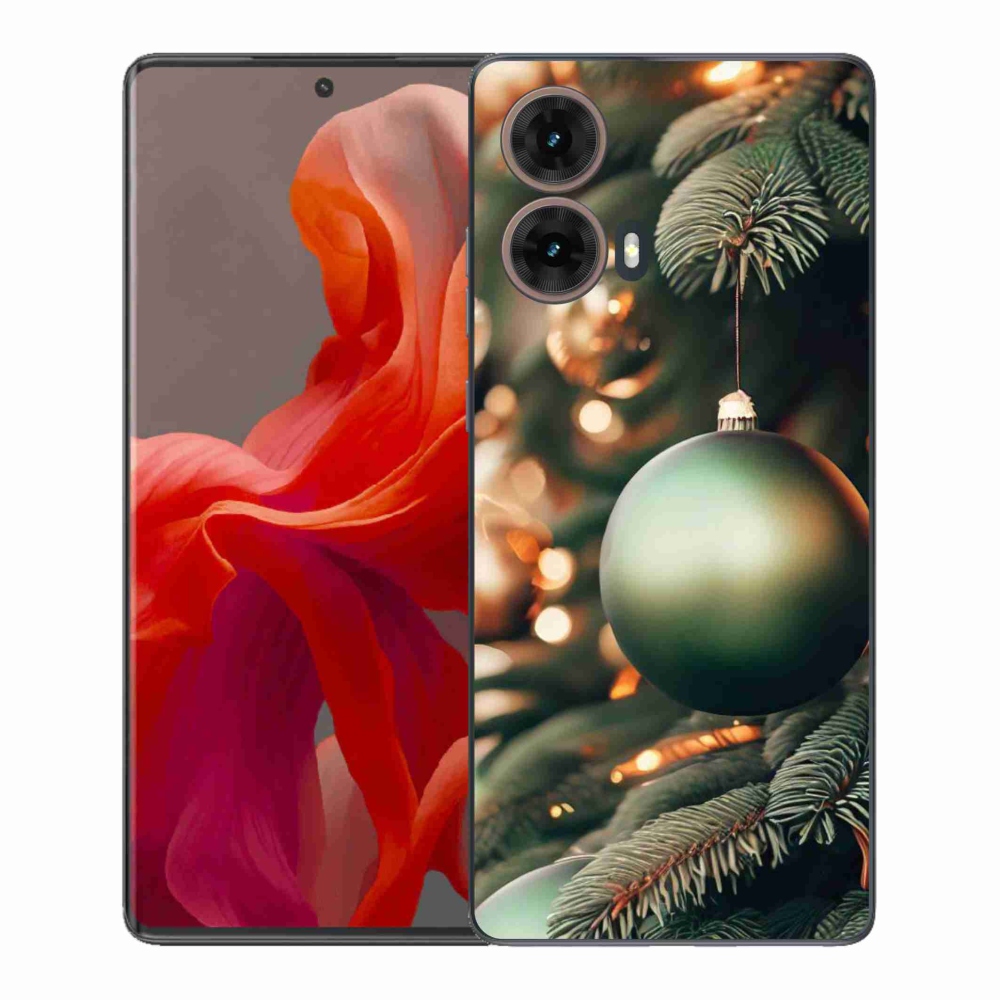 Gélový kryt mmCase na Motorola Moto G85 5G - vianočné ozdoby 1