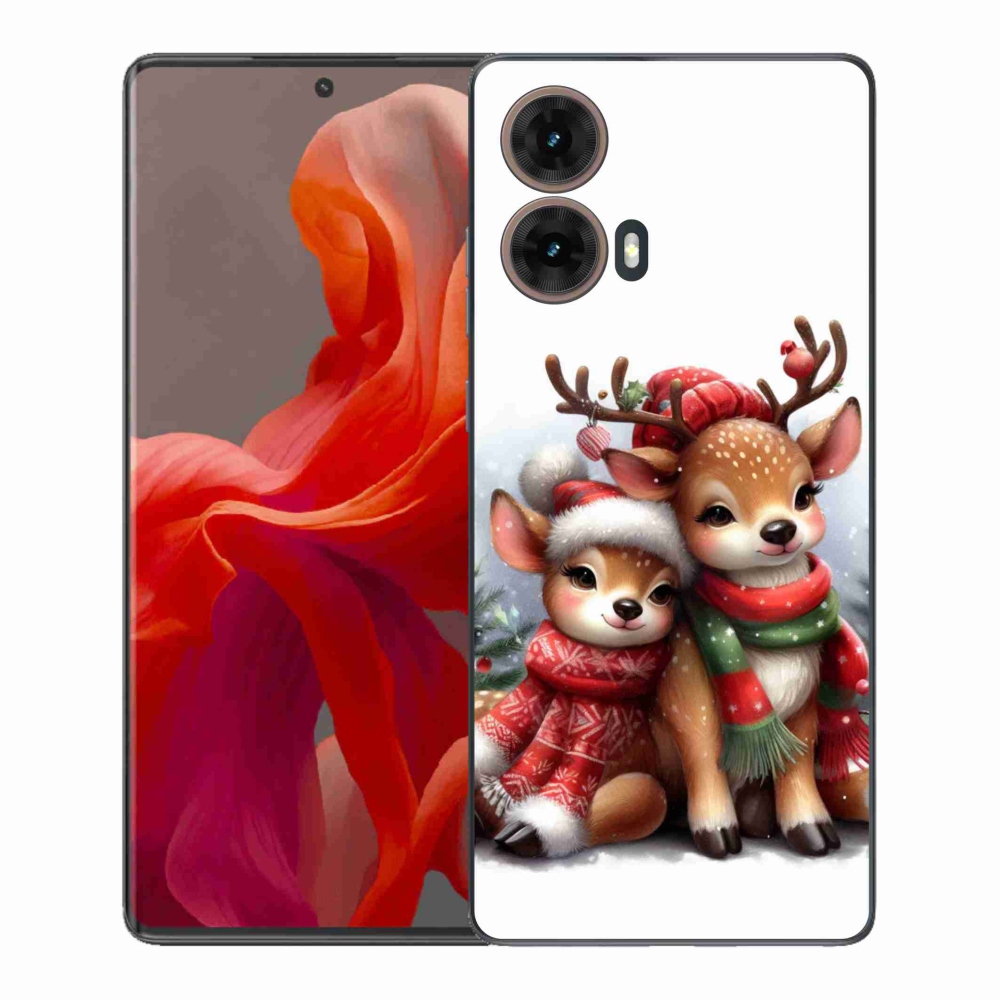 Gélový kryt mmCase na Motorola Moto G85 5G - vianočné soby