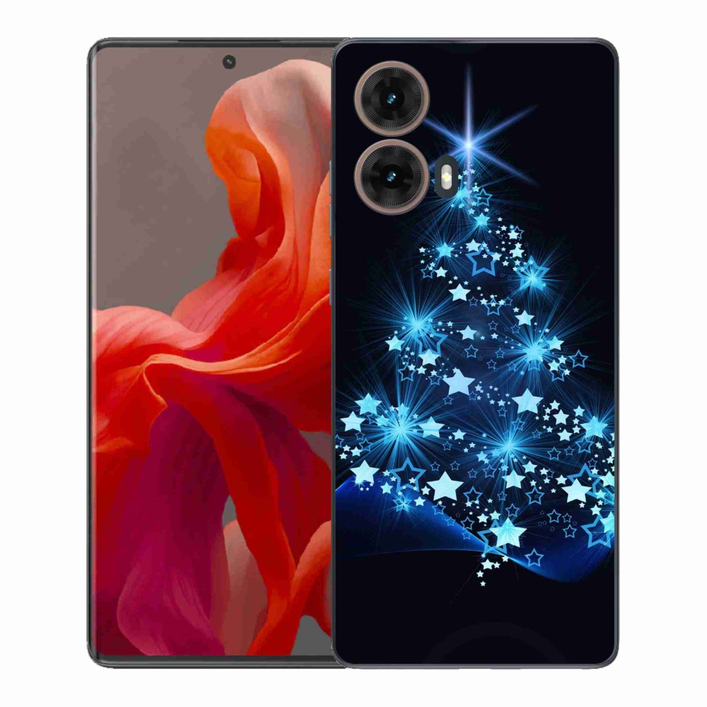 Gélový kryt mmCase na Motorola Moto G85 5G - vianočný stromček