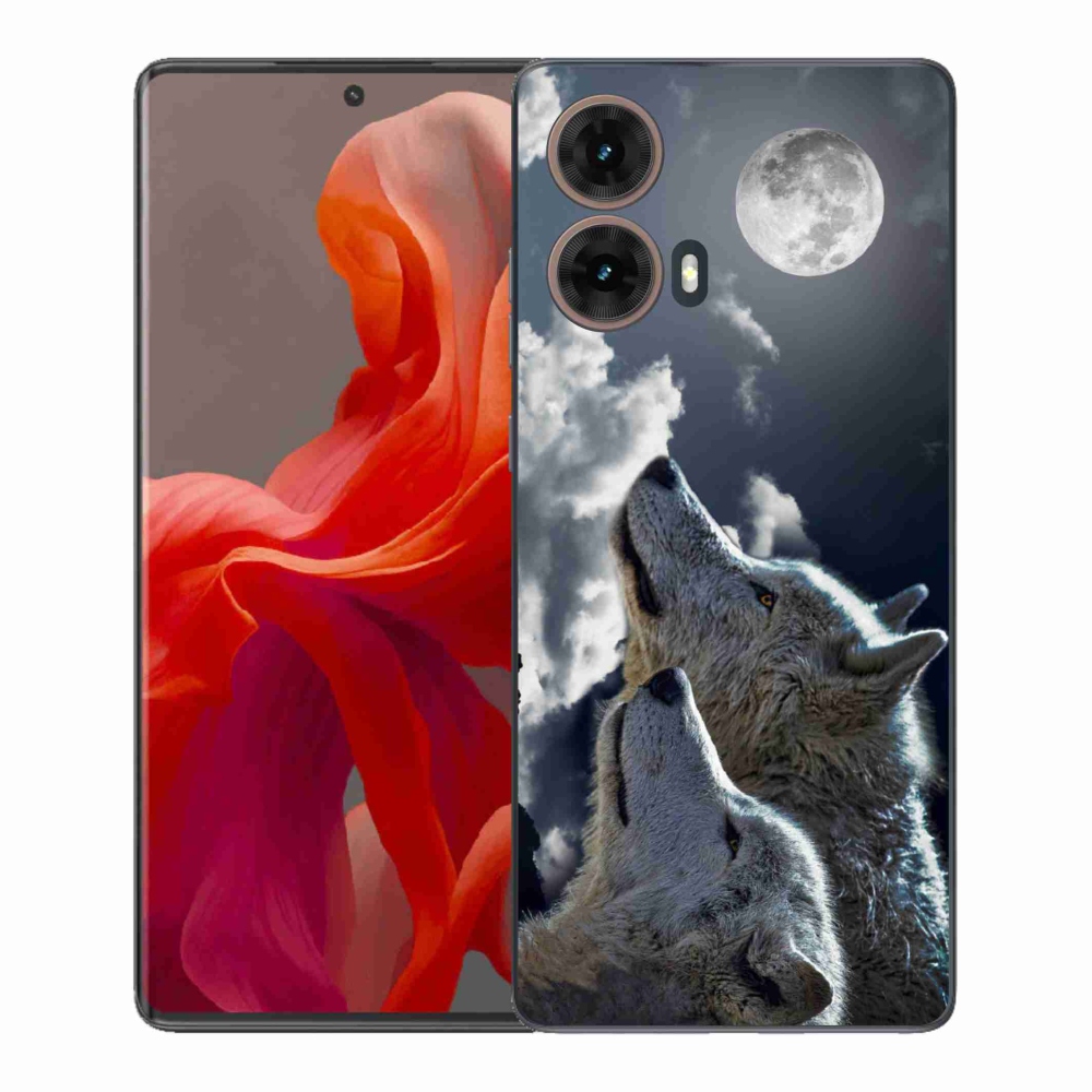 Gélový kryt mmCase na Motorola Moto G85 5G - vlci