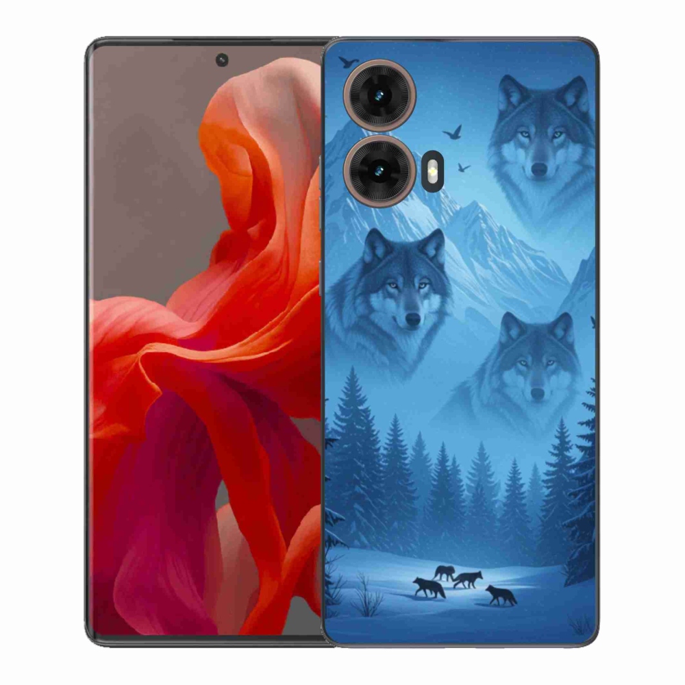 Gélový kryt mmCase na Motorola Moto G85 5G - vlčia svorka