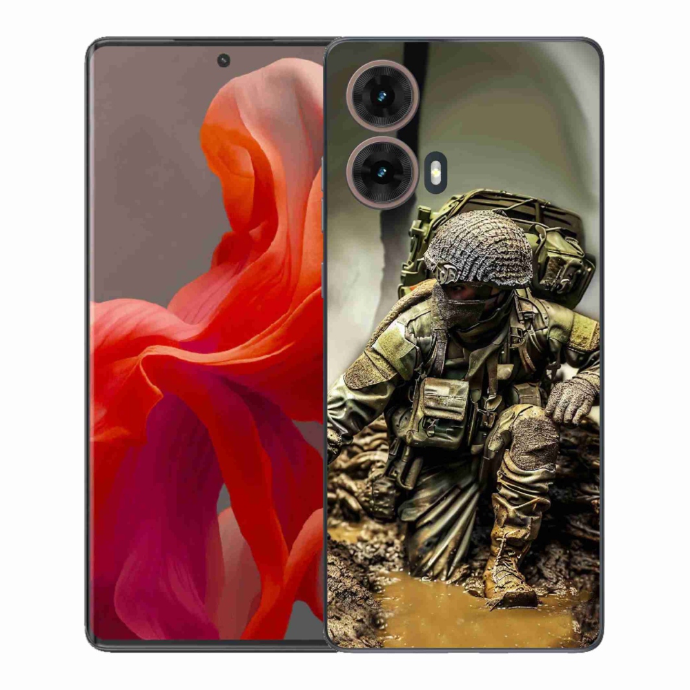 Gélový kryt mmCase na Motorola Moto G85 5G - vojak