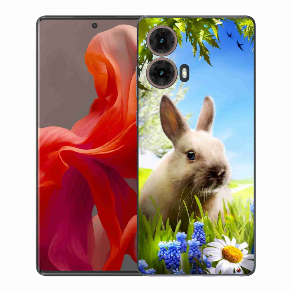 Gélový kryt mmCase na Motorola Moto G85 5G - zajačik