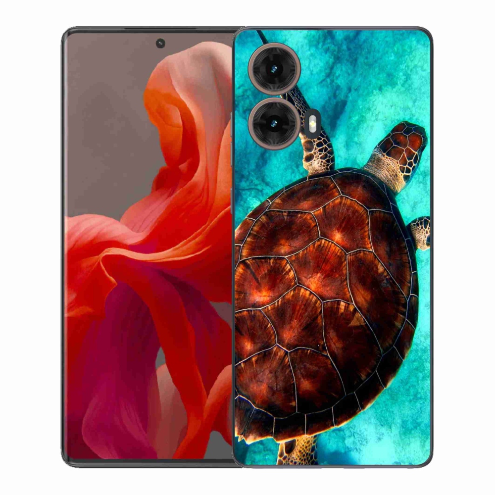 Gélový kryt mmCase na Motorola Moto G85 5G - korytnačka