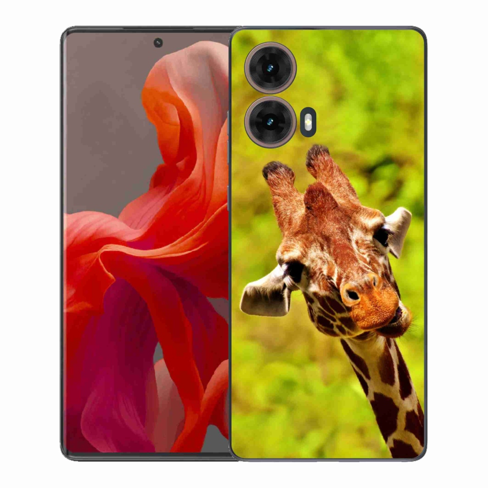 Gélový kryt mmCase na Motorola Moto G85 5G - žirafa