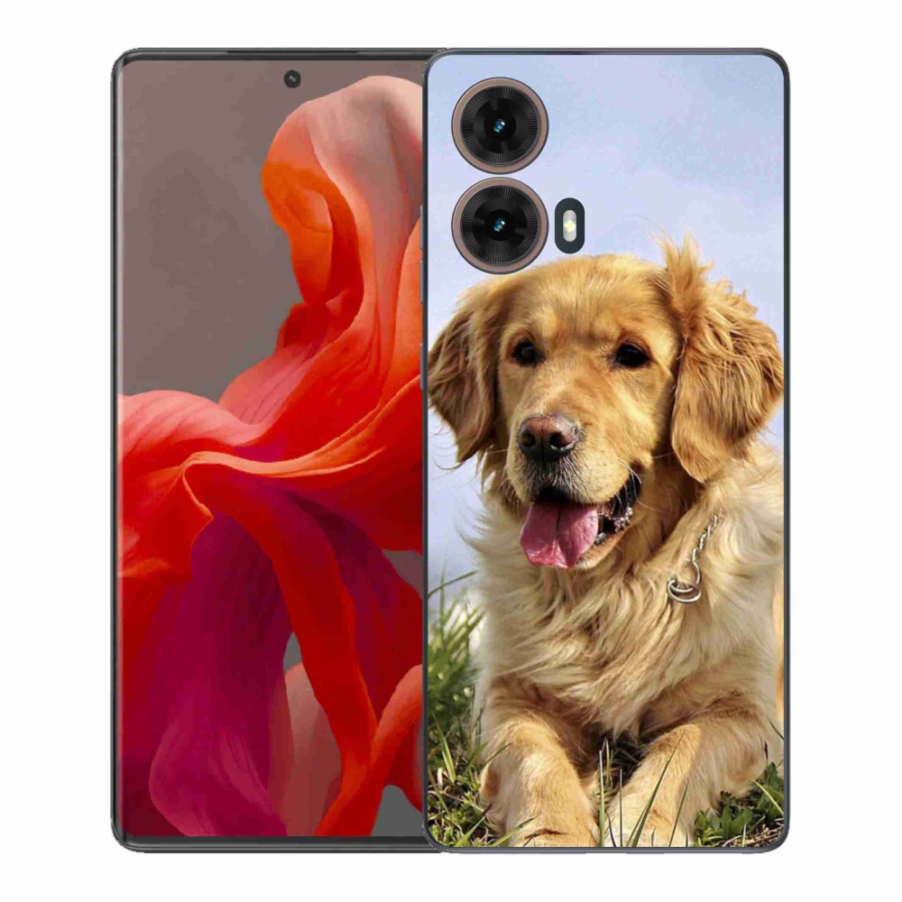 Gélový kryt mmCase na Motorola Moto G85 5G - zlatý retriever