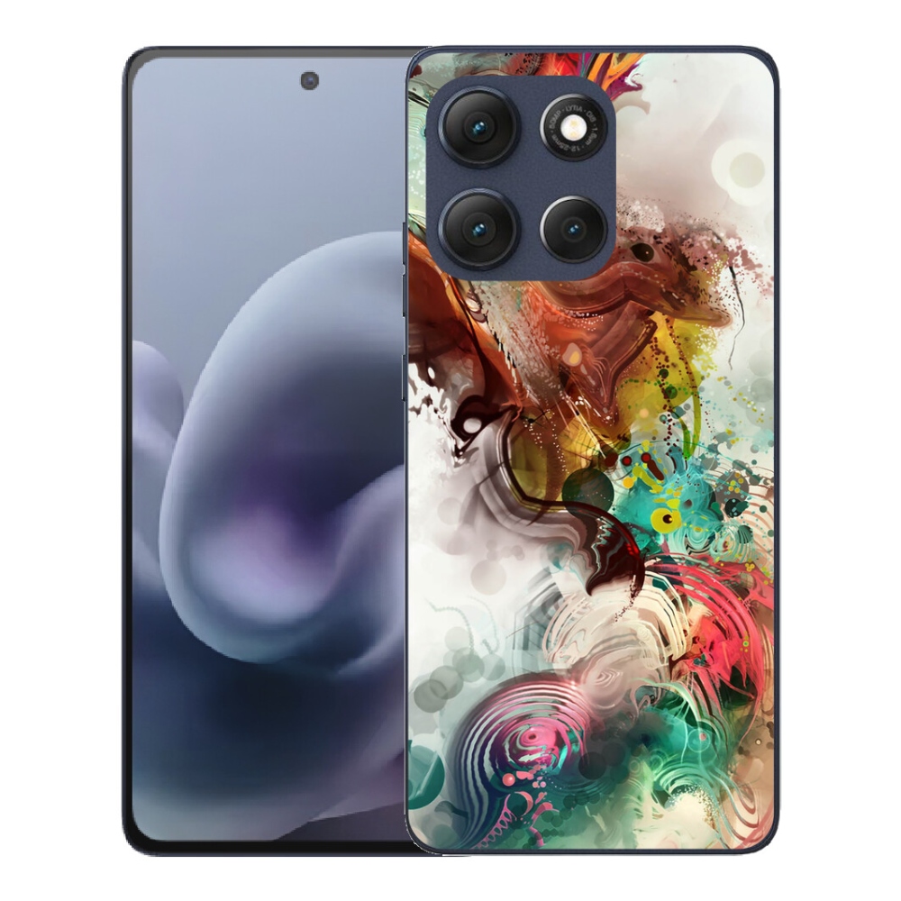 Gélový obal mmCase pre Motorola Moto G86 5G – abstrakt 1