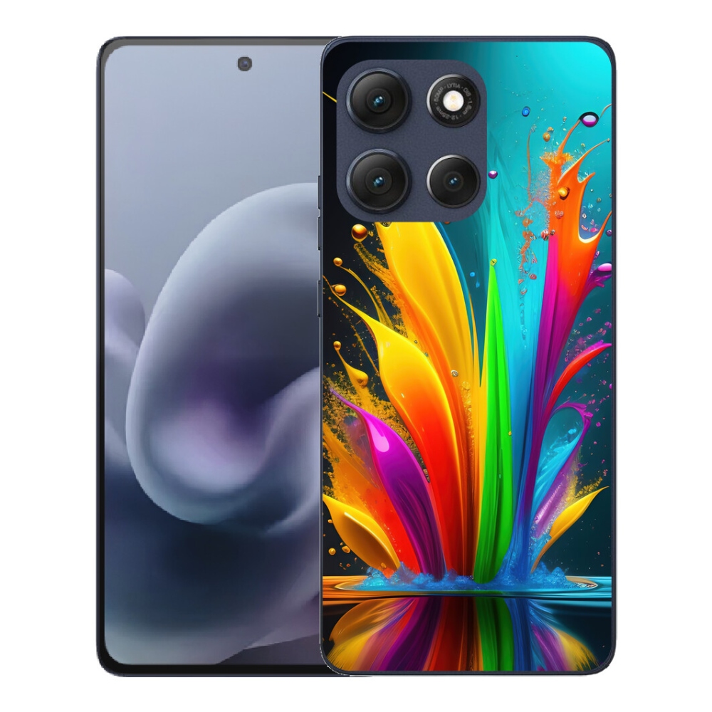 Gélový obal mmCase pre Motorola Moto G86 5G – abstraktný motív 1