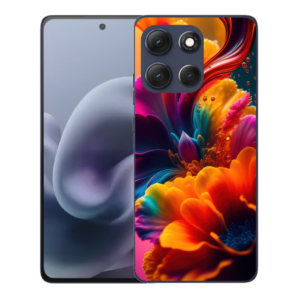 Gélový obal mmCase pre Motorola Moto G86 5G – abstraktný motív 2