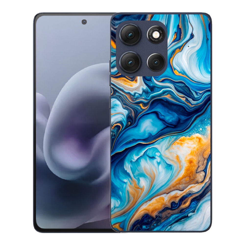 Gélový obal mmCase pre Motorola Moto G86 5G – abstraktný motív 34