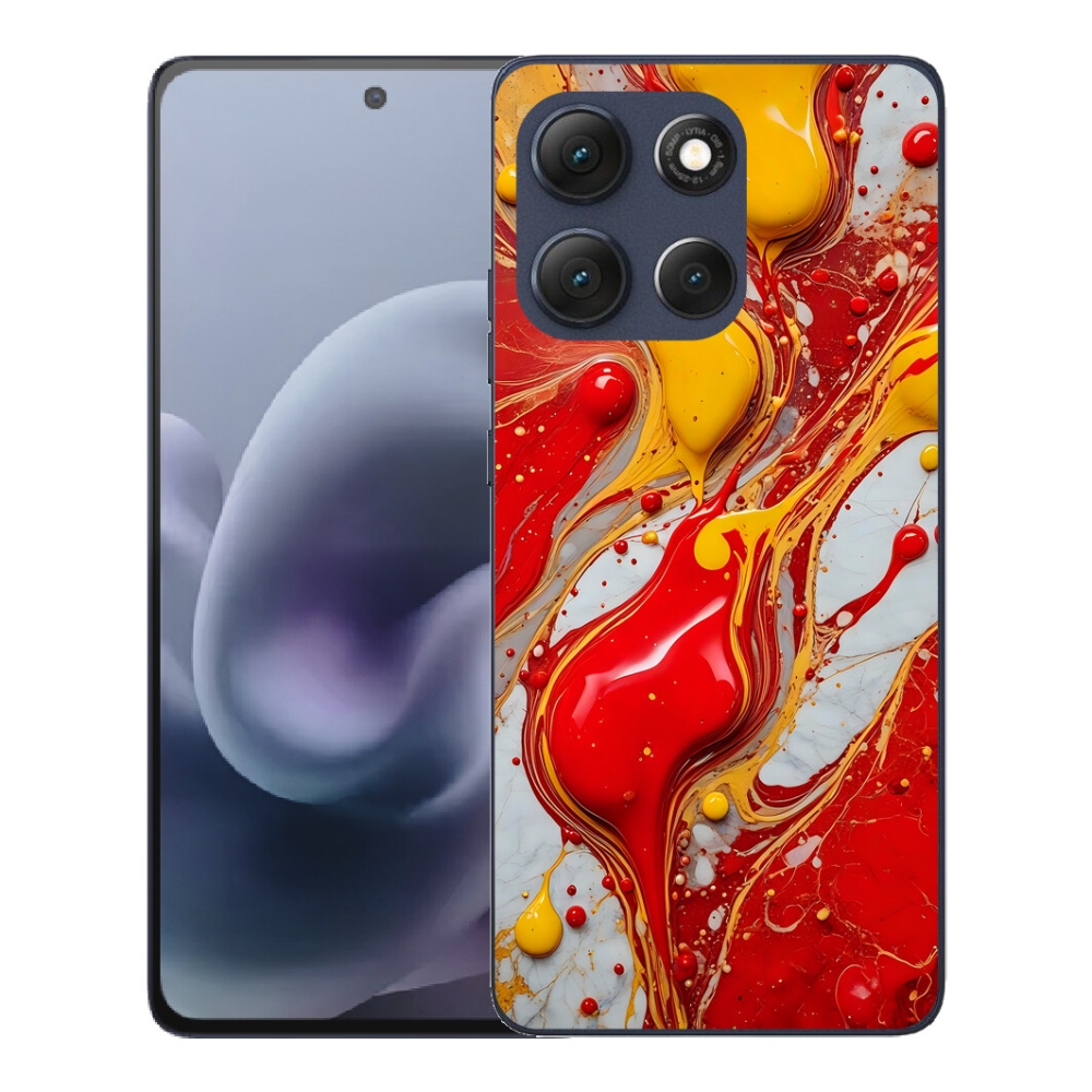 Gélový obal mmCase pre Motorola Moto G86 5G – abstraktný motív 42