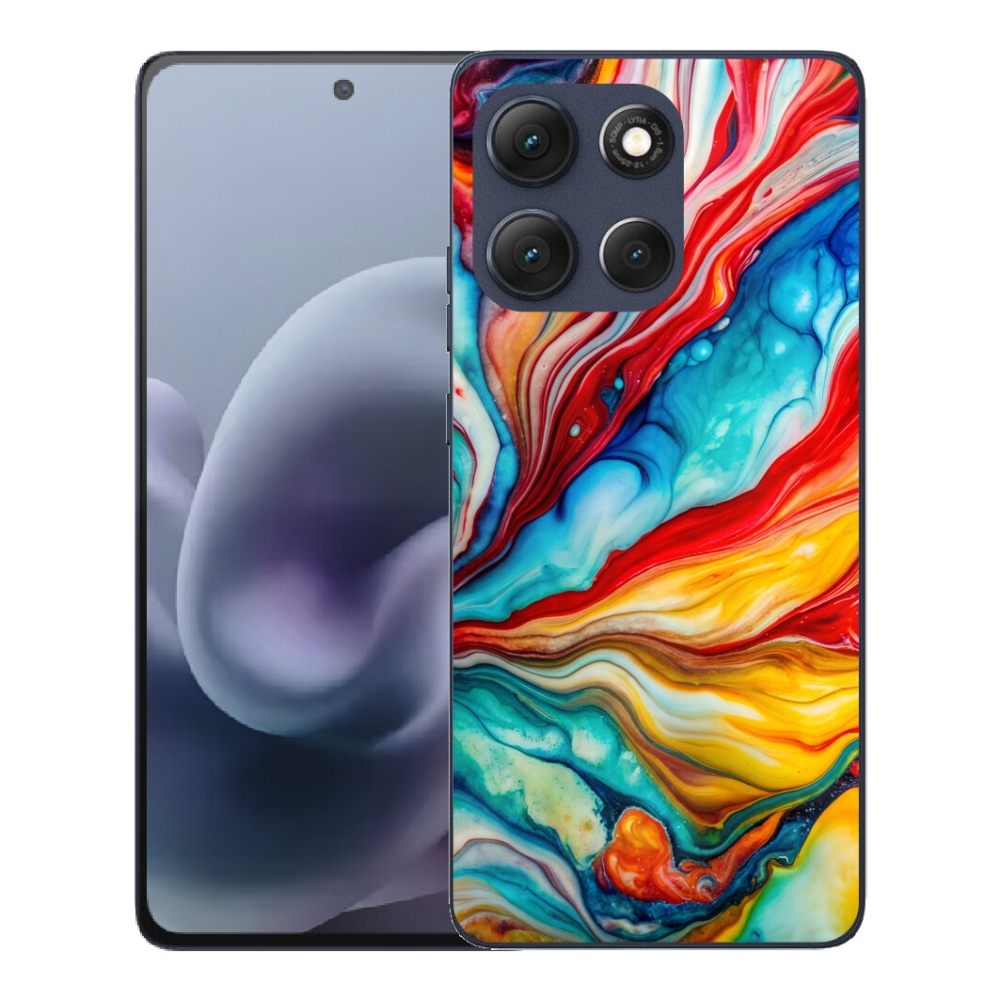 Gélový obal mmCase pre Motorola Moto G86 5G – abstraktný motív 58