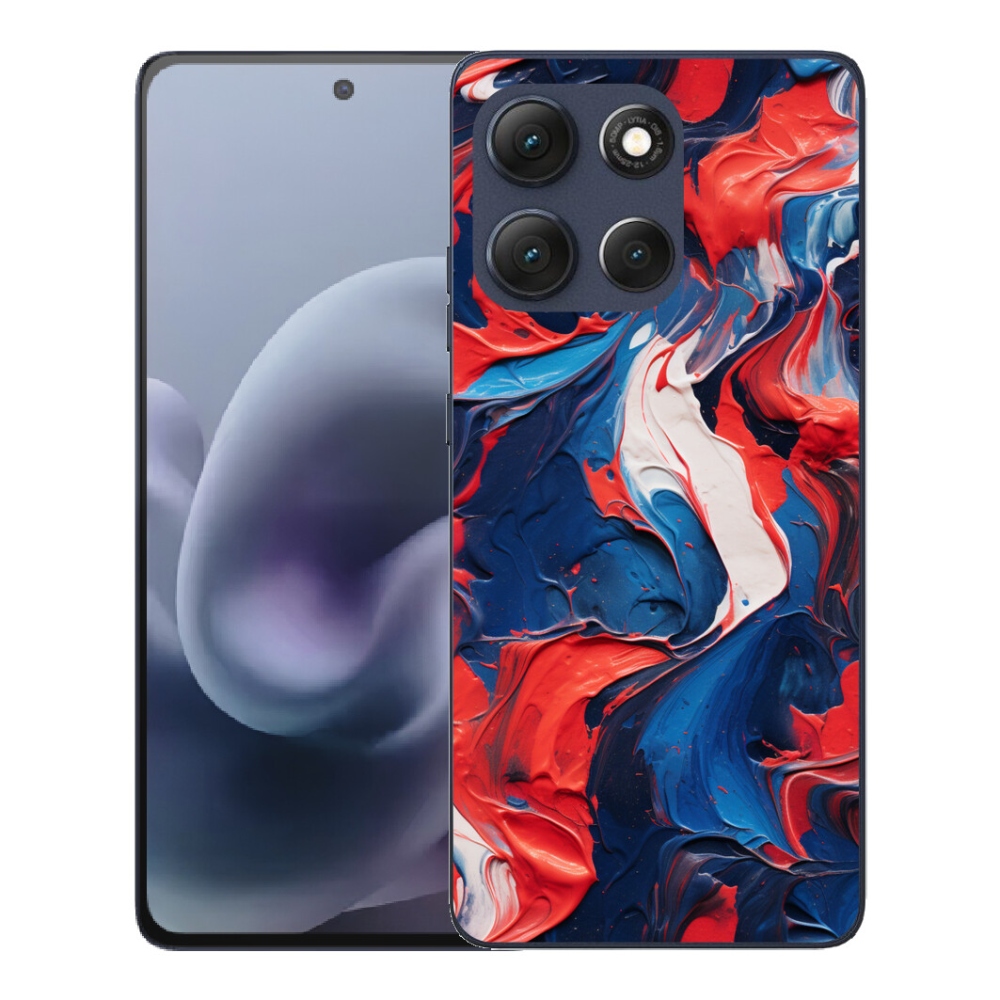 Gélový obal mmCase pre Motorola Moto G86 5G – abstraktný motív 7