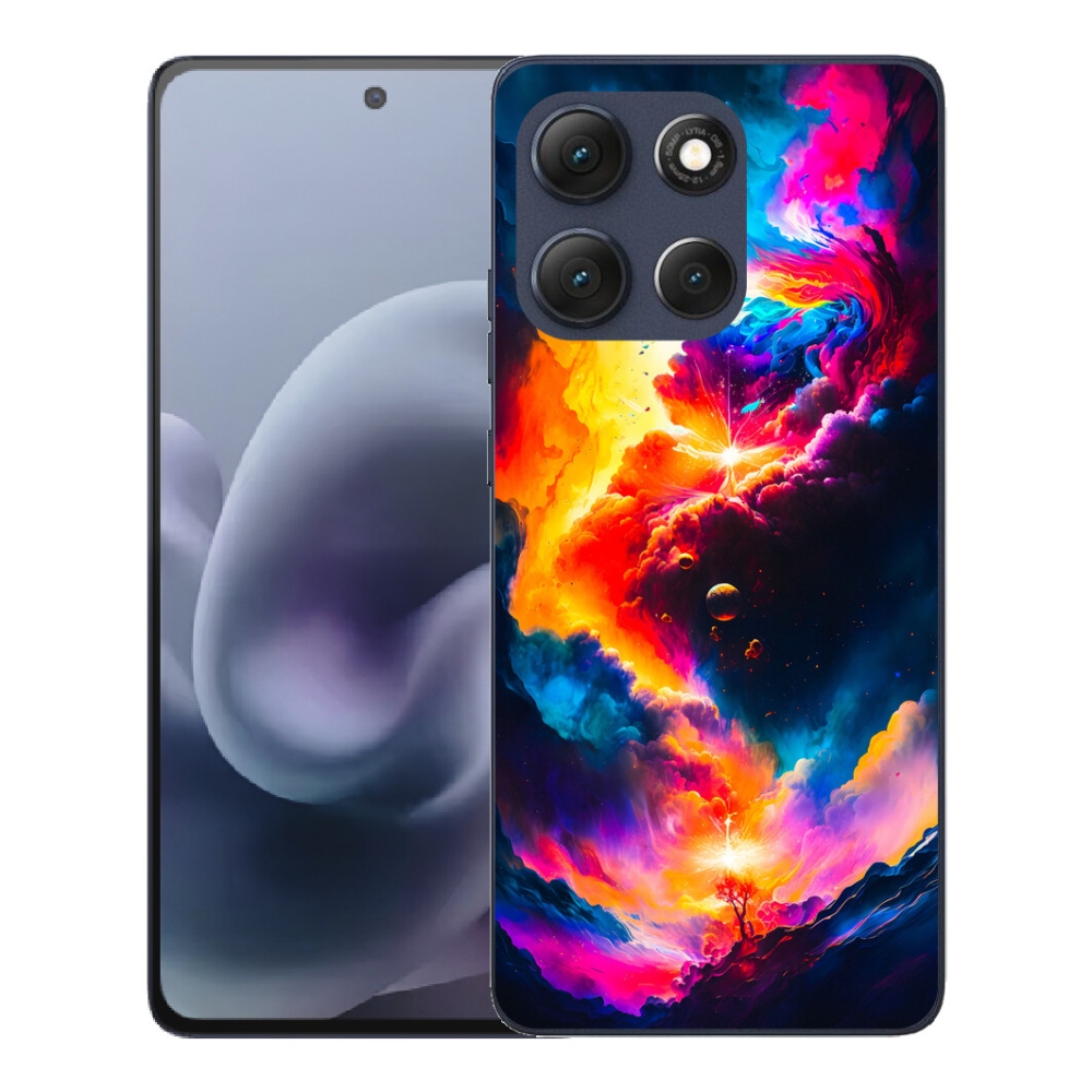 Gélový obal mmCase pre Motorola Moto G86 5G – abstraktný motív