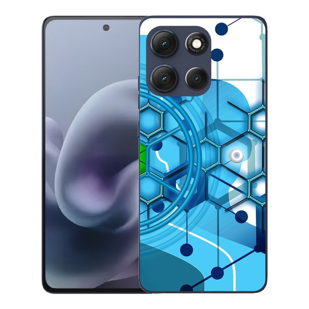 Gélový obal mmCase pre Motorola Moto G86 5G – abstraktný vzor 2