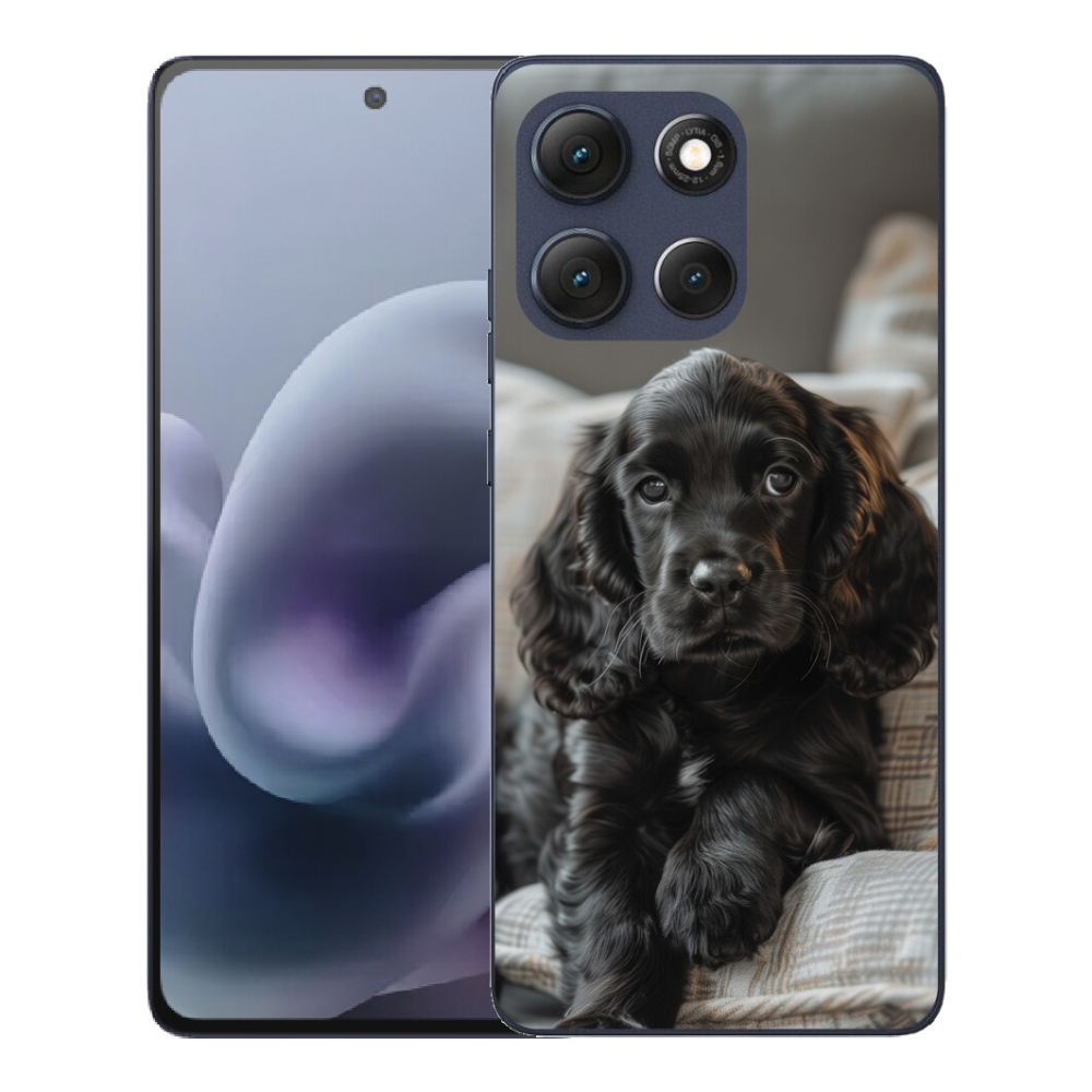 Gélový obal mmCase pre Motorola Moto G86 5G – anglický kokeršpaniel