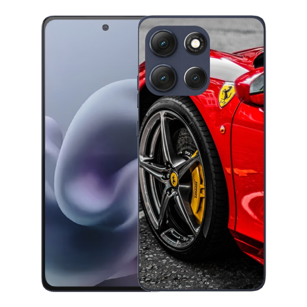 Gélový obal mmCase pre Motorola Moto G86 5G – auto 1