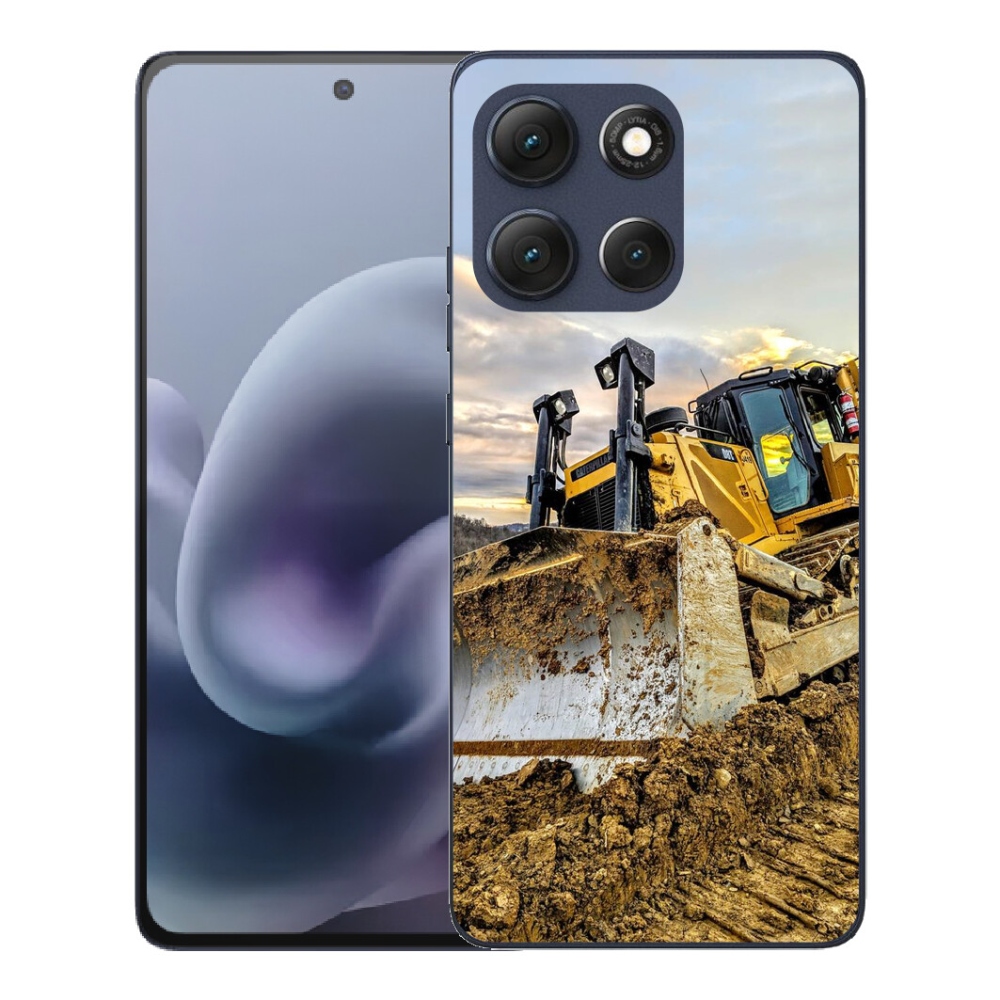 Gélový obal mmCase pre Motorola Moto G86 5G – bagr