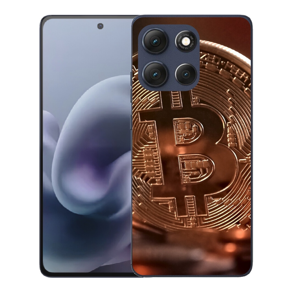 Gélový obal mmCase pre Motorola Moto G86 5G – bitcoin