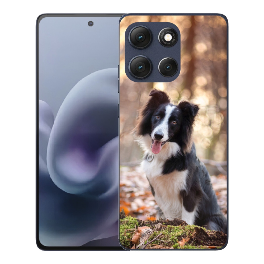 Gélový obal mmCase pre Motorola Moto G86 5G – border kolie 1