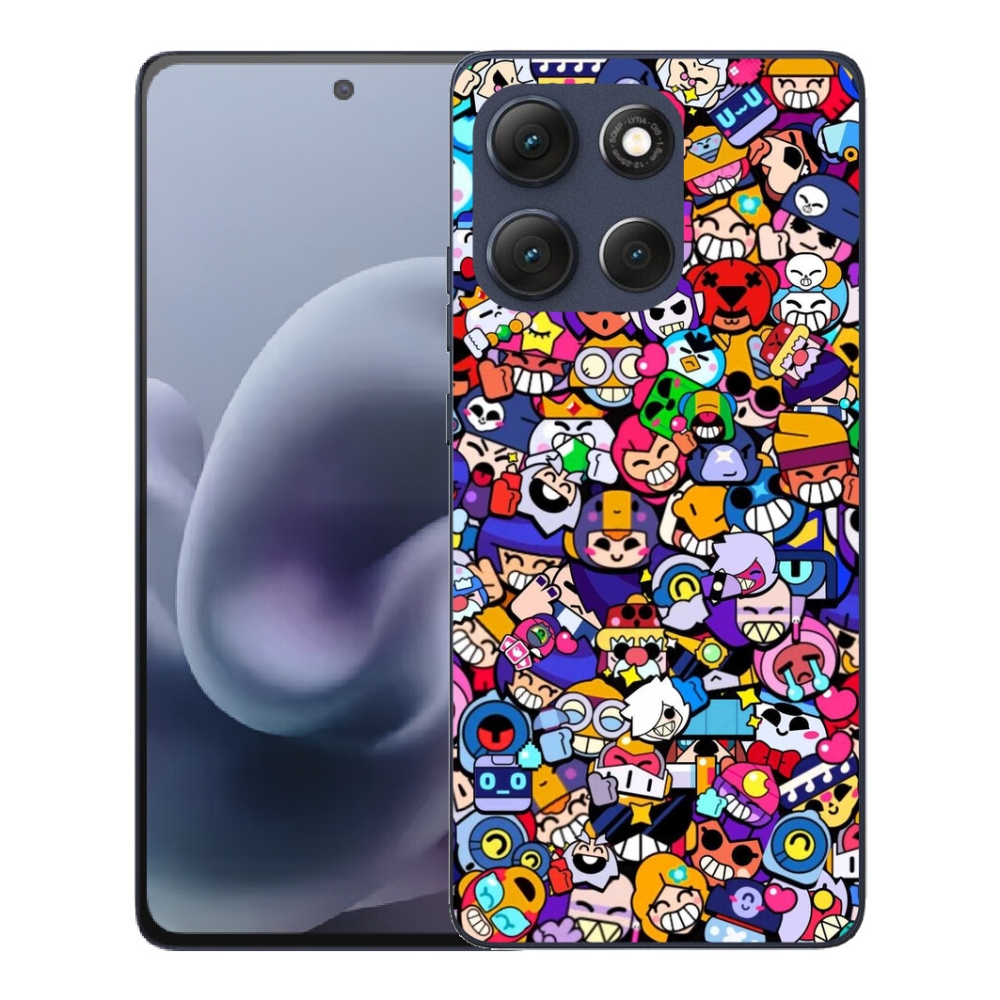 Gélový obal mmCase pre Motorola Moto G86 5G – Brawl Stars 2