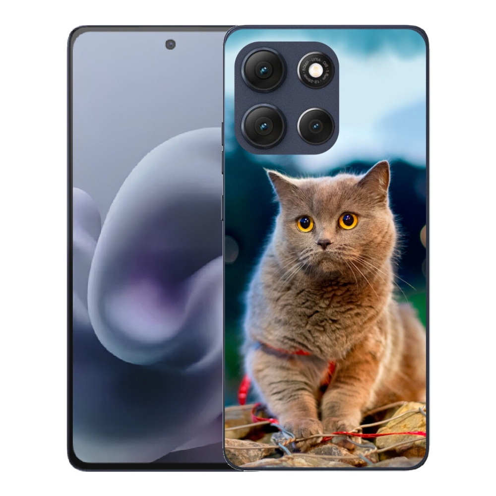 Gélové puzdro mmCase pre Motorola Moto G86 5G – britská modrá 2