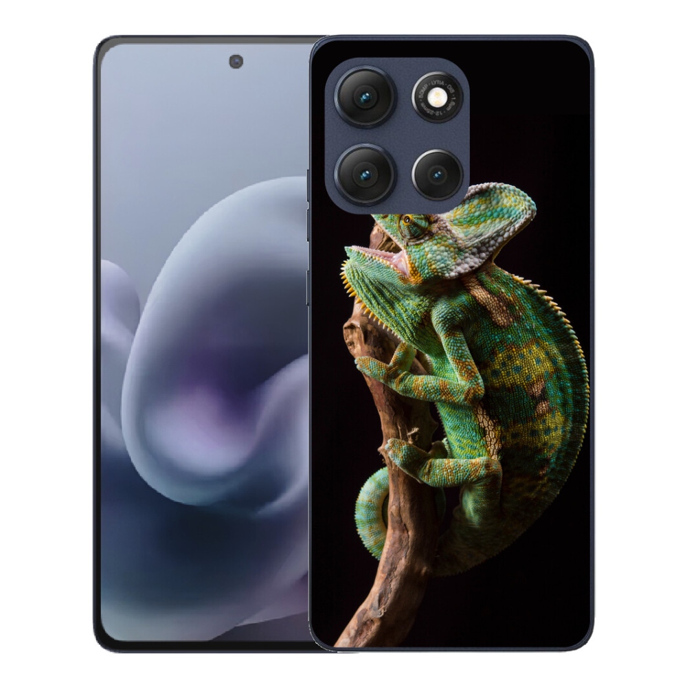 Gélový obal mmCase pre Motorola Moto G86 5G – chameleón