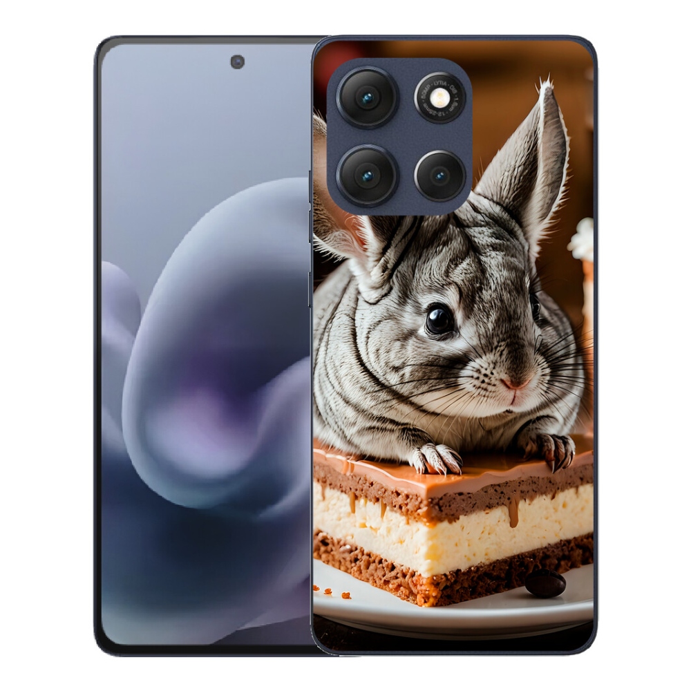 Gélový obal mmCase pre Motorola Moto G86 5G – činčila