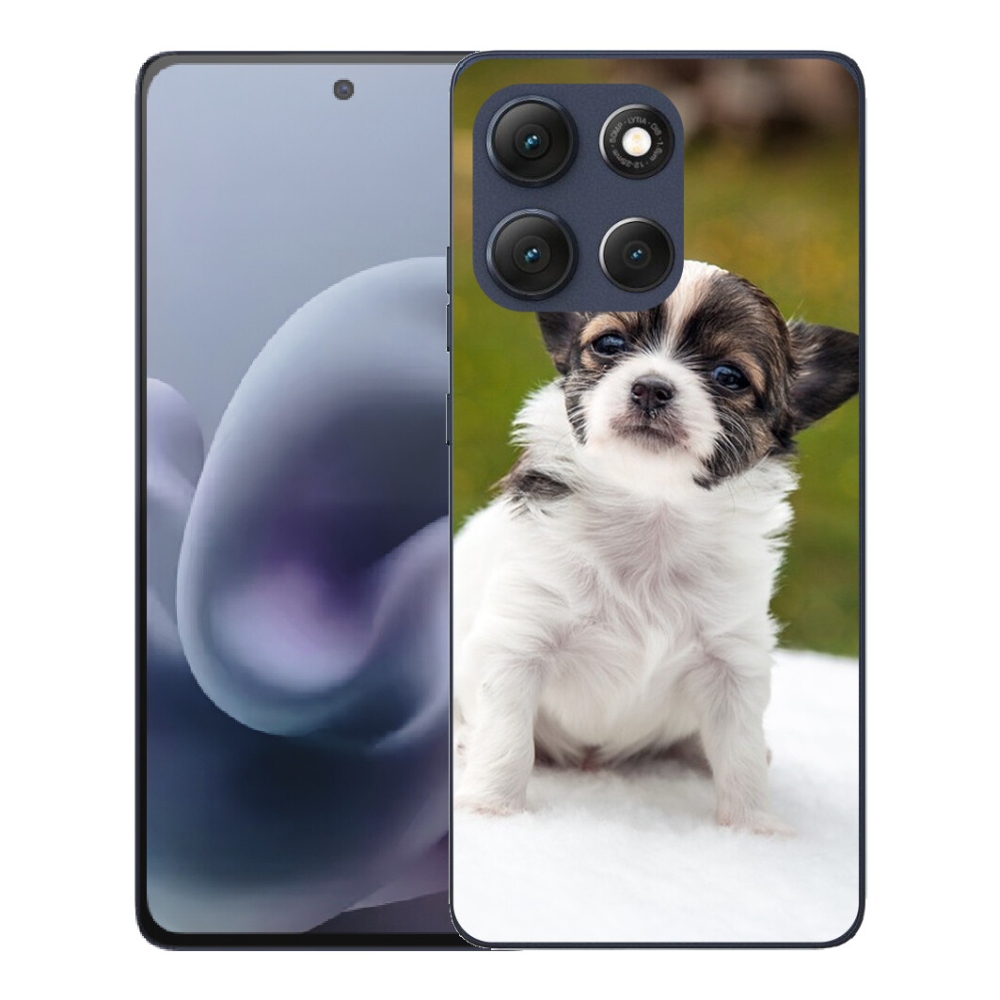 Gélový obal mmCase pre Motorola Moto G86 5G – čivava 4