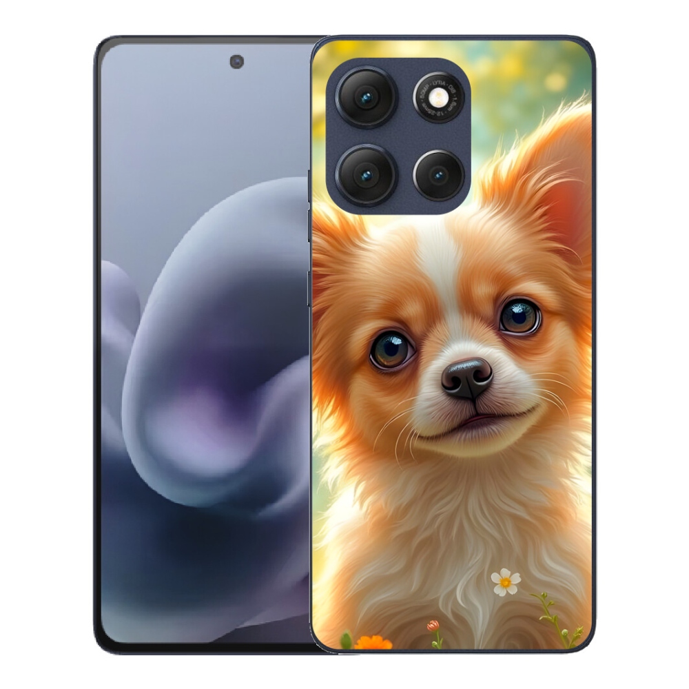 Gélový obal mmCase pre Motorola Moto G86 5G – čivava 5