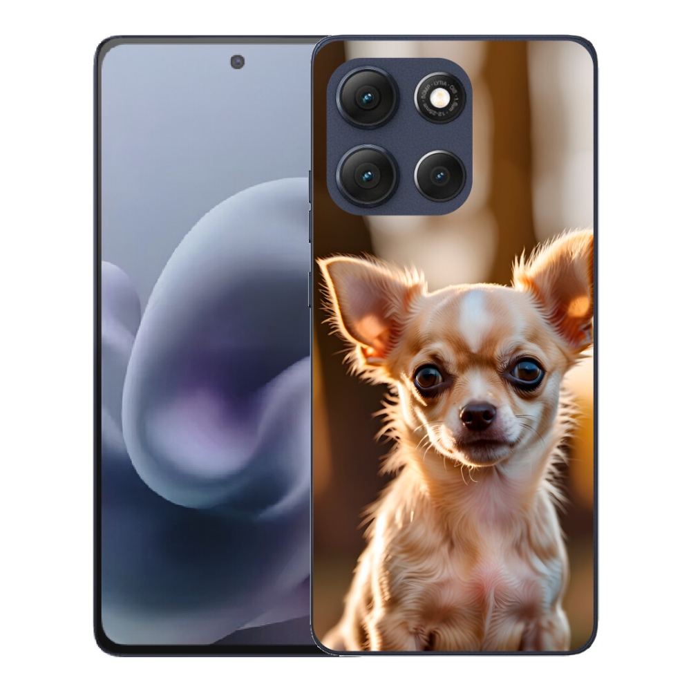 Gélový obal mmCase pre Motorola Moto G86 5G – čivava 6